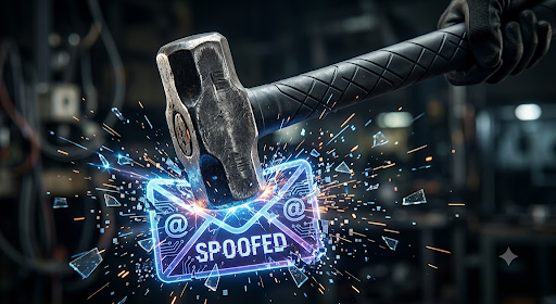 Sledgeheader Sledgehammer Crushing Spoofed Email